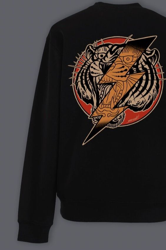 Samuele Briganti tattoo sweatshirt