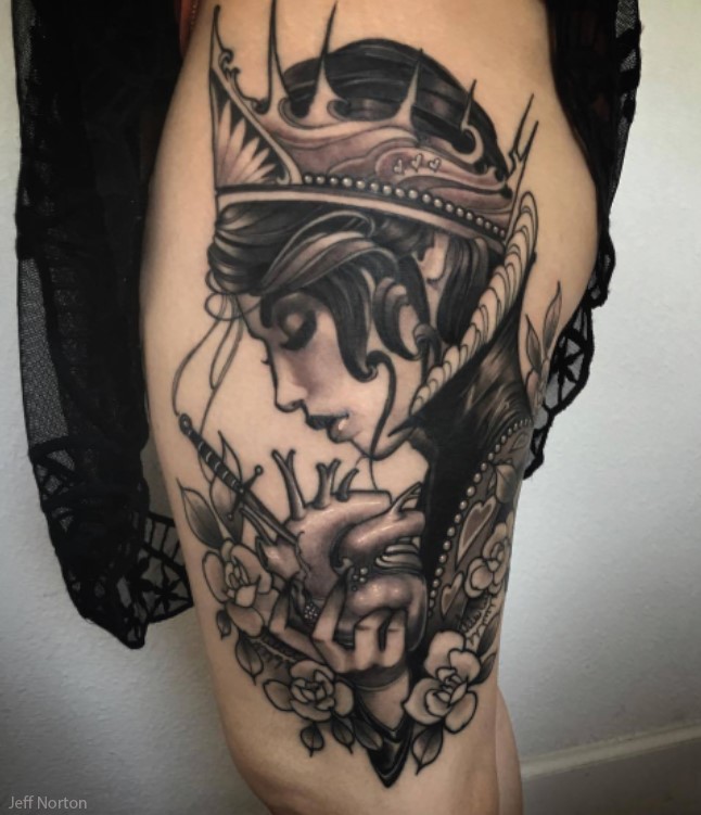 crown tattoos