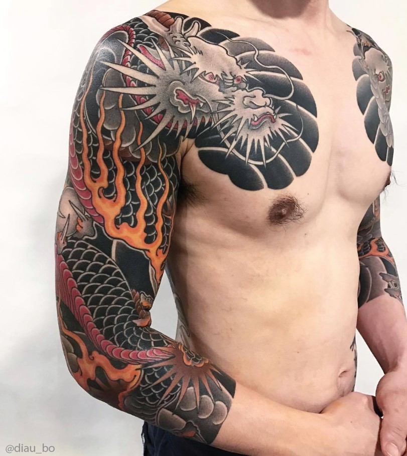 dragon tattoo