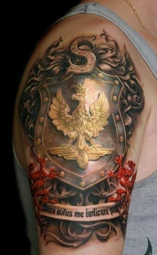 family crest tattoo