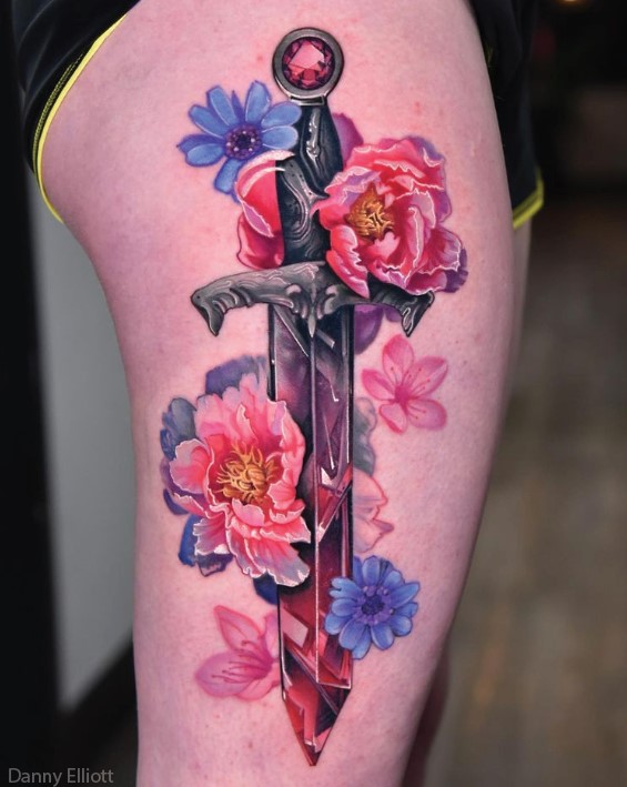 flower tattoo