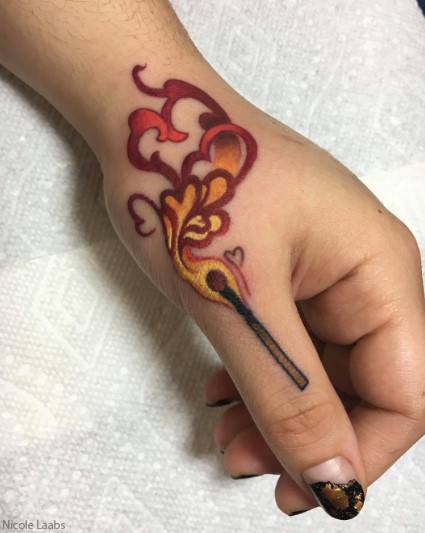 hand tattoo