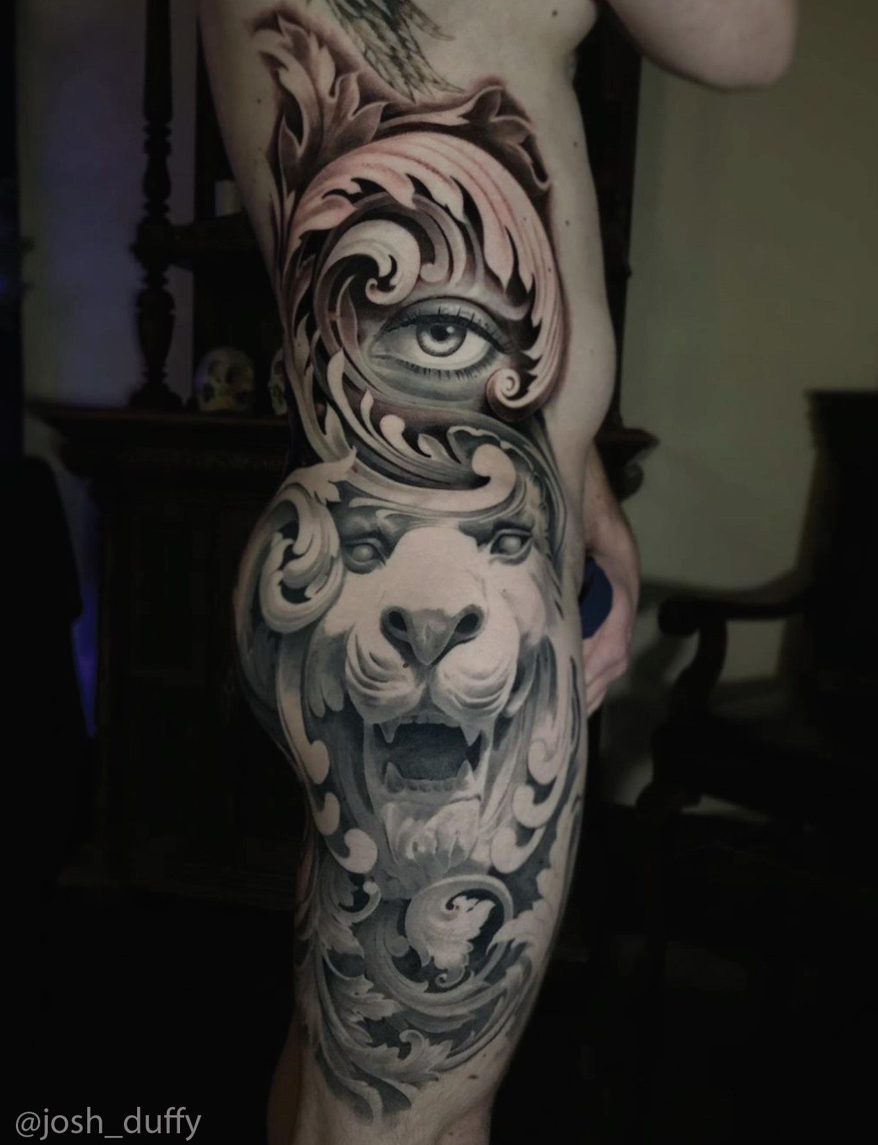 lion tattoo