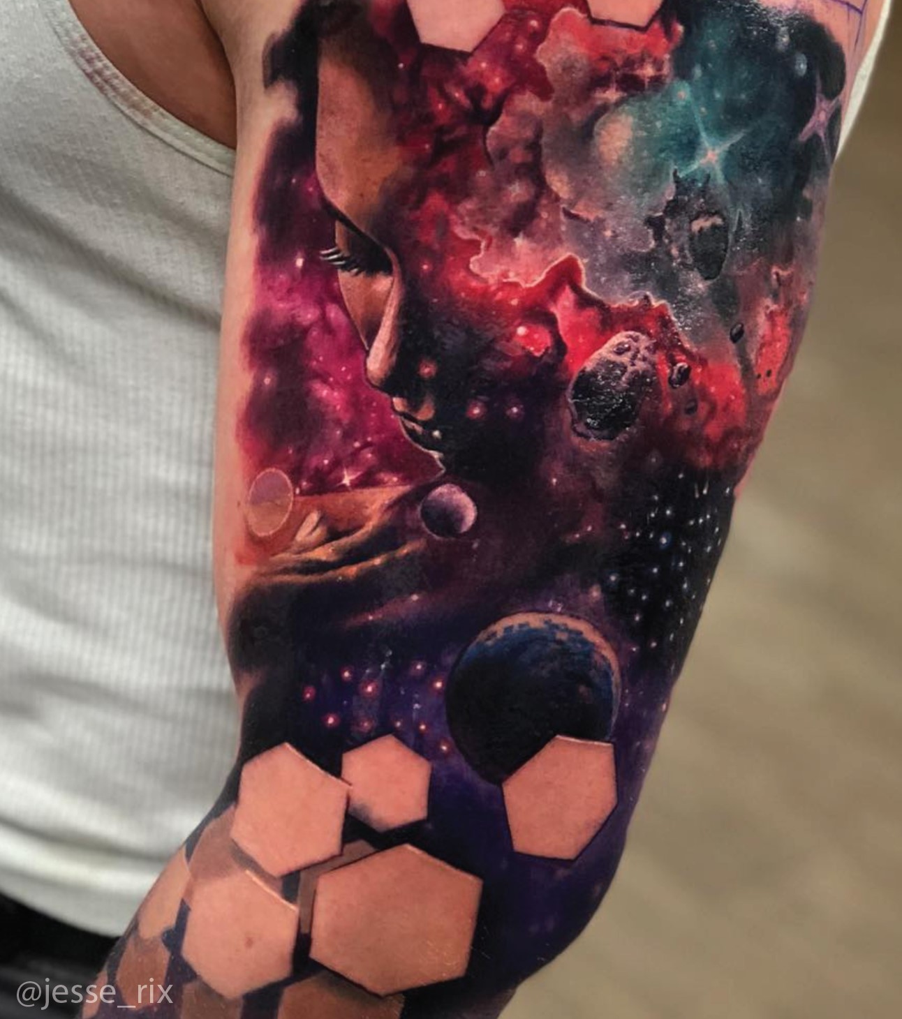 moon and star tattoos