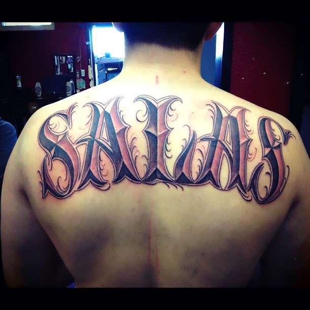 name tattoos for men