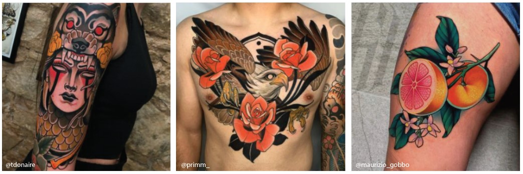 neo traditional tattoo inspiration