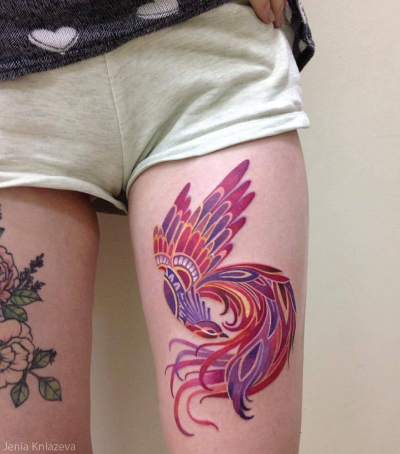 phoenix tattoo designs