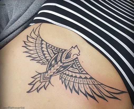 polynesian phoenix tattoo