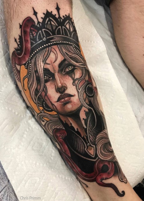 queen tattoos