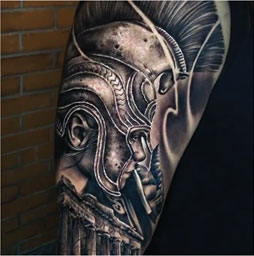 black and gray tattoos