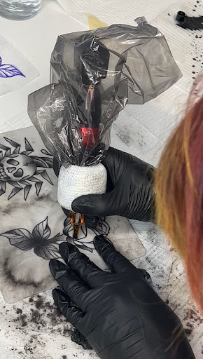 rose tattoo practice