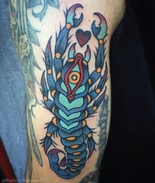 scorpion tattoo