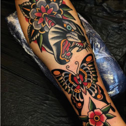 traditional tattoos by professional artists