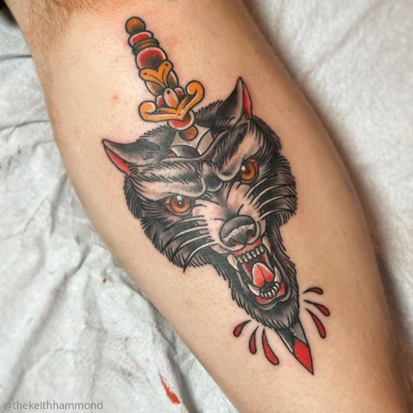 wolf tattoo