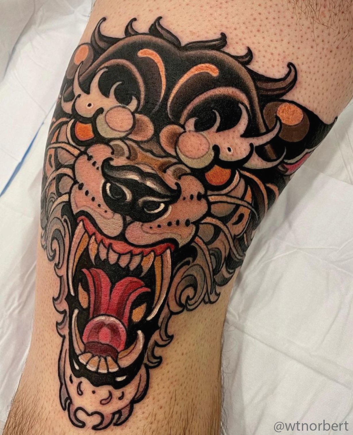 wolf tattoo
