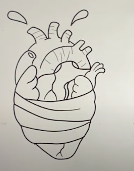 heart tattoo design