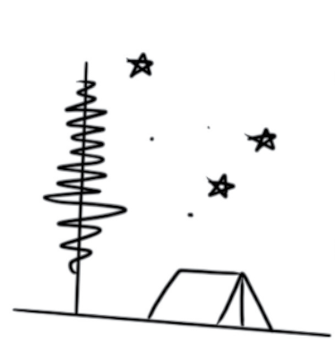 camping tattoo designs