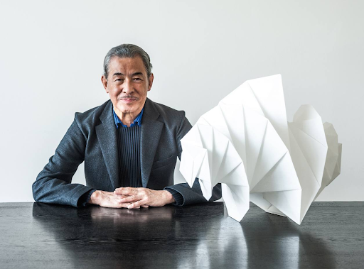 Fashion designer Issey Miyake