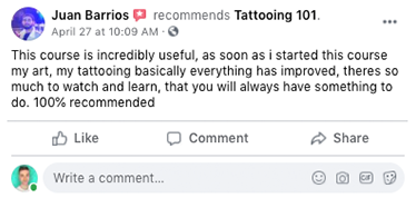 Testimonial from Juan Barrios
