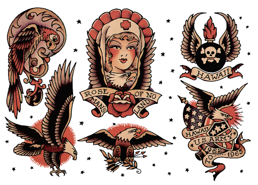 flash art for tattoo parlors