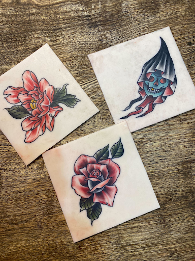 flash tattoos found in tattoo parlors