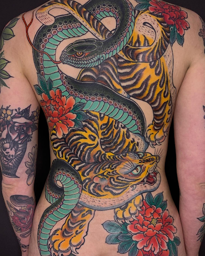 full body tattoo