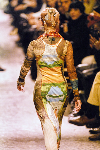 Gaultier tattoo dress
