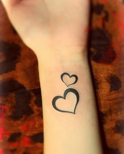 heart flash tattoos