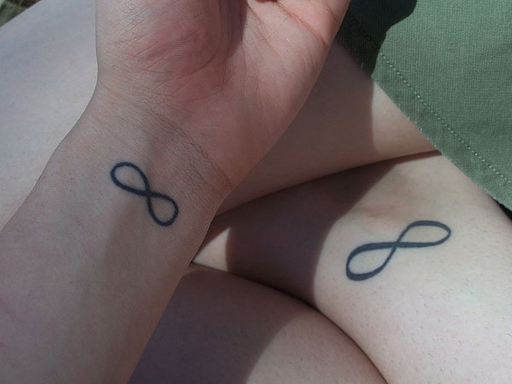 infinity flash tattoo