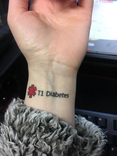 Medical alert tattoo