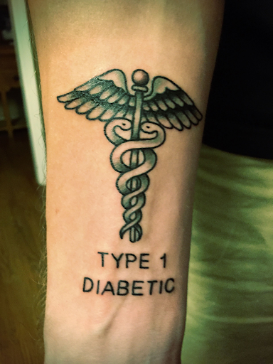 Medical alert tattoo