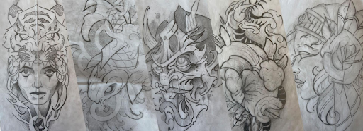 prints of custom tattoos