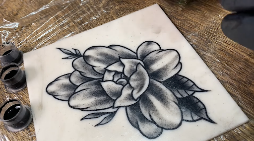 tattoo synthetic skin