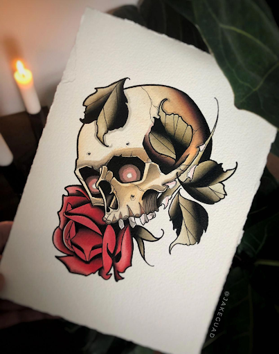 skull tattoo