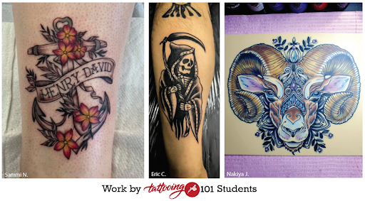 tattoos by students