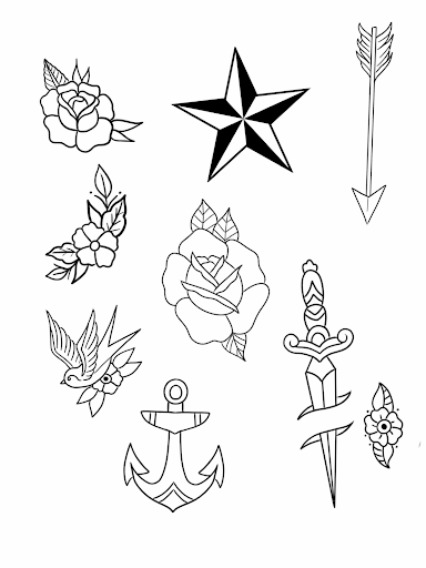 tattoos for lobby books