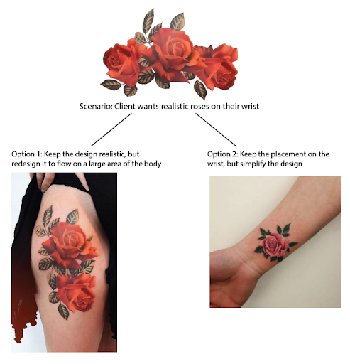 flower tattoo